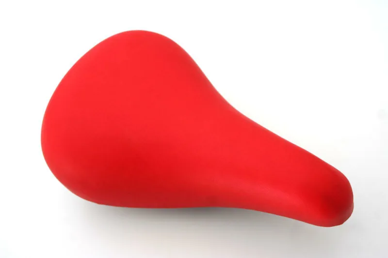 Red Kids Bike Saddle